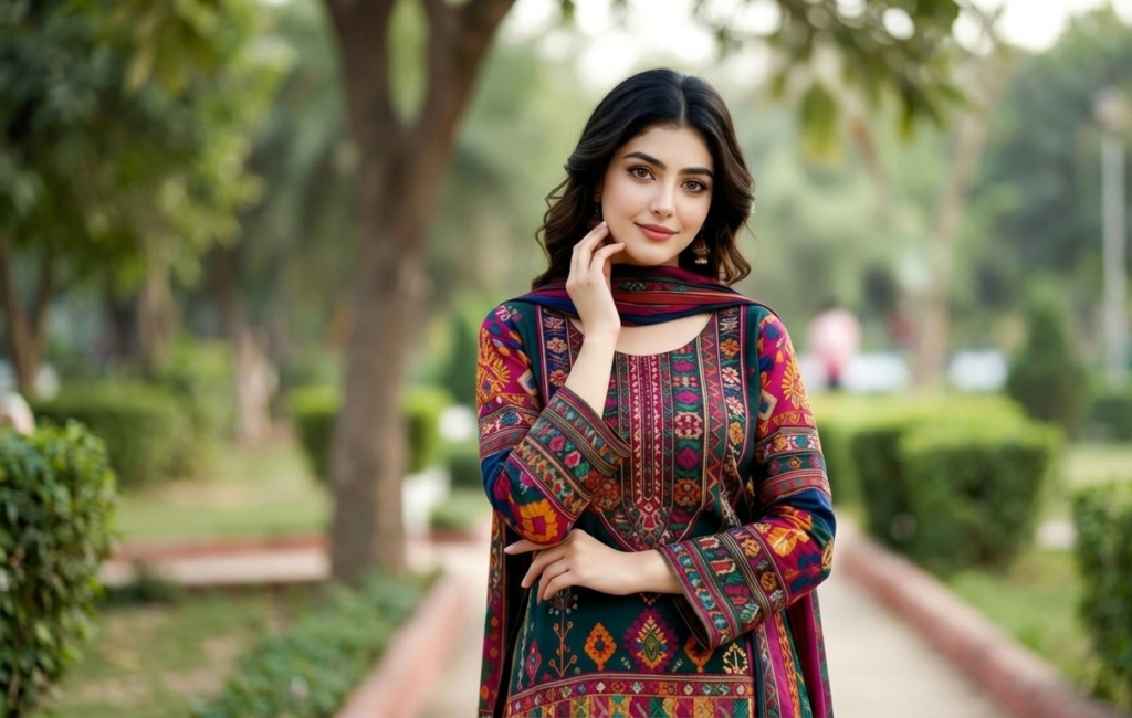 Style Embroidered Lawn Suits for Daily Wear