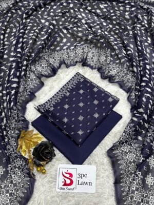 Bin Saeed 3 Piece Lawn Collection